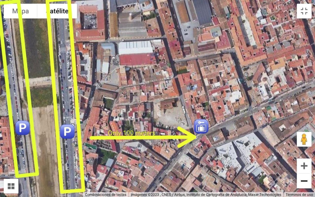 Carretería, Central, Cosy with an Andalusian Patio Málaga Exterior foto